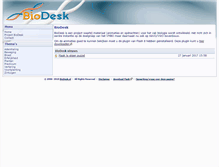 Tablet Screenshot of biodesk.nl
